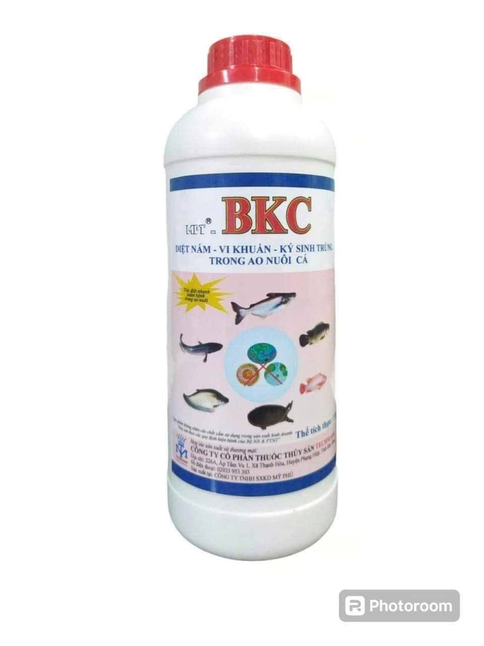 BKC khử trùng ao nuôi